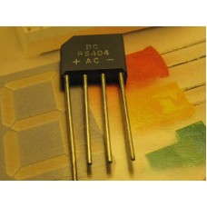  50pcs  RS404 AC BRIDGE RECTIFIER  FMS  400V 1.0A Diodes Incorporated